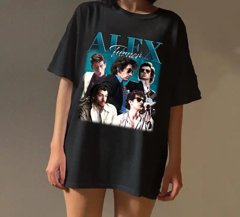 Retro Alex Turner Shirt, T-Shirt, Alex Turner Retro, Fan Gift,  Bootleg TShirt, Birthday Gift