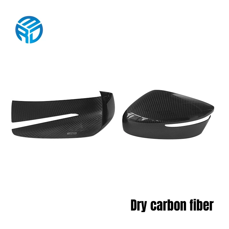 غطاء مرآة كربون جاف لـ Niss RZ34 Fairlady Z 400Z 2022-2025 غطاء مرآة الرؤية الخلفية من ألياف الكربون #2