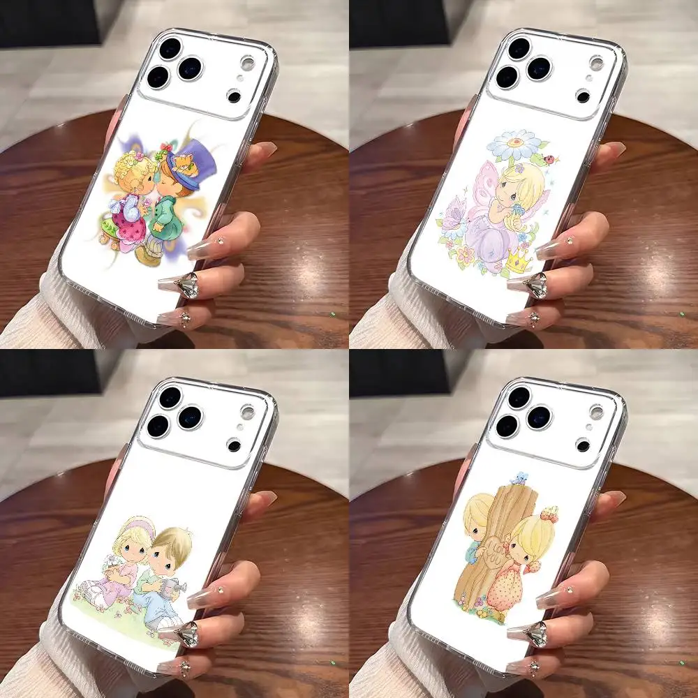 P-Precious M-Moments Phone Case For iPhone 17 16 15 14 13 12 11 Mini Pro Max Plus Transparent Cover