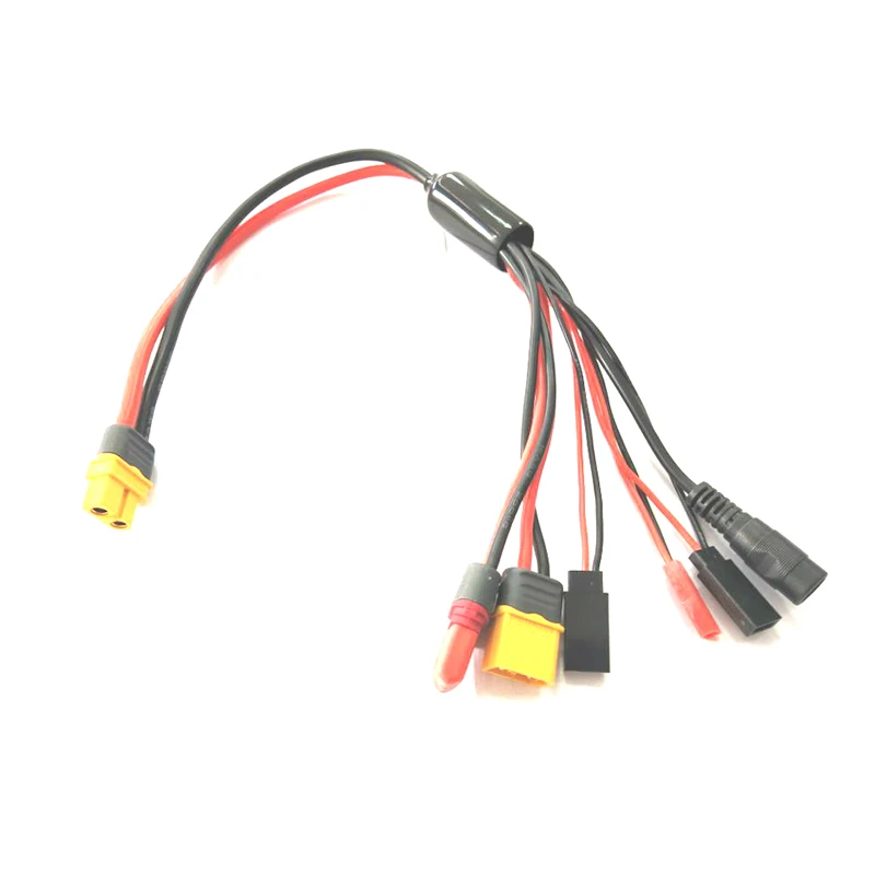 Amass multifunktion ale 6 in 1 Lipo Batterie Multi Ladegerät Kabel adapter Anschluss xt60 Stecker konvertieren Deans xt60 Futaba Pin x 3,5mm
