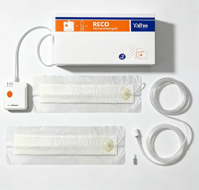 Disposable NPWT Negative Pressure Wound Dressing Kit Portable Vacuum Therapy Unit For Post‑Surgical Wound Care