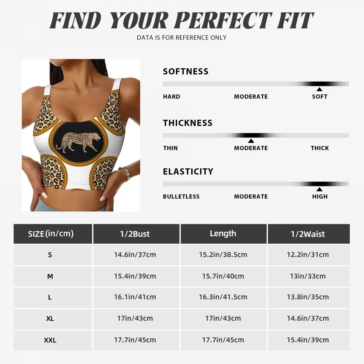 Gilet sportivo sexy da donna Leopardo femminile Streetwear Sport Lingerie Tee Crop Top