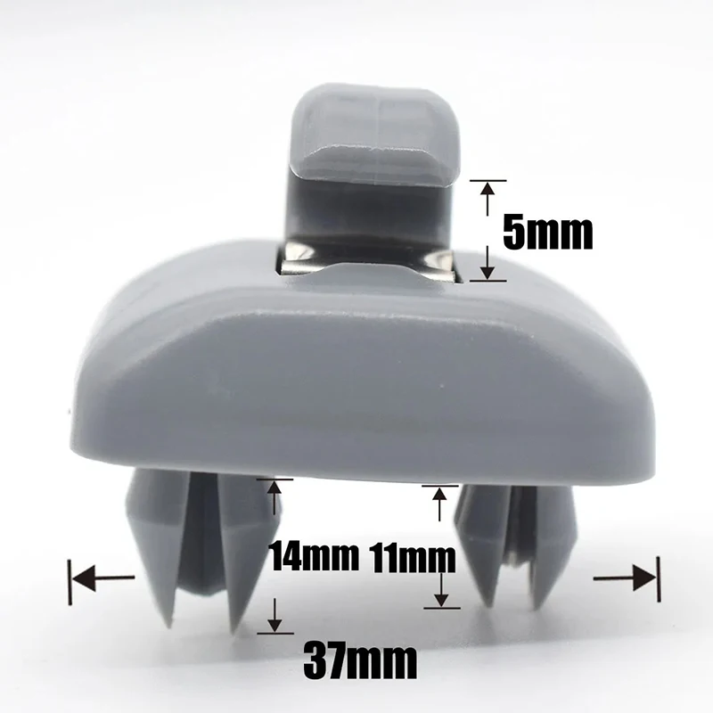 1/2Pc Auto Sonnenblende Clip Innen Aufhänger Retainer Haken Befestigung Verschluss Halter Halterung 8U0857562A für Audi A1 a3 S3 A4 S4 Allroad – Detail 3