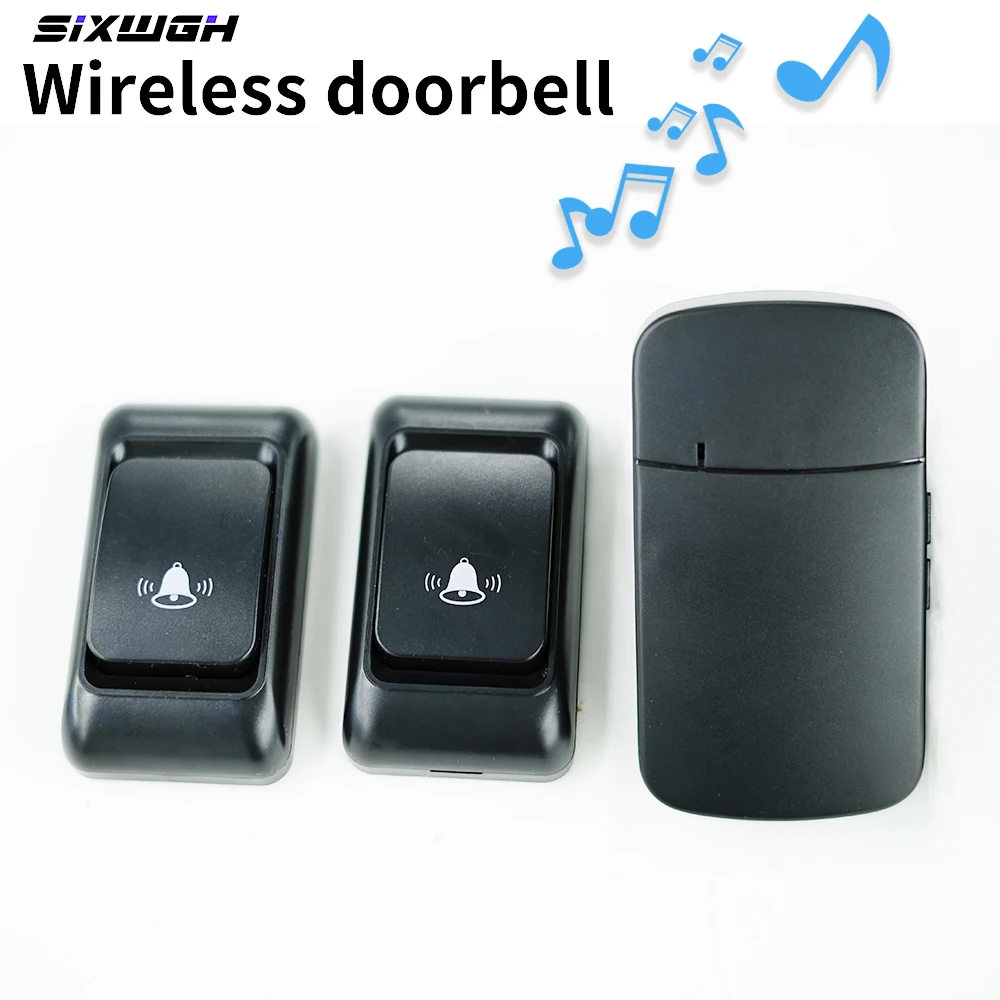 

Wireless doorbell set with multiple combinations, home doorbell set, long-range