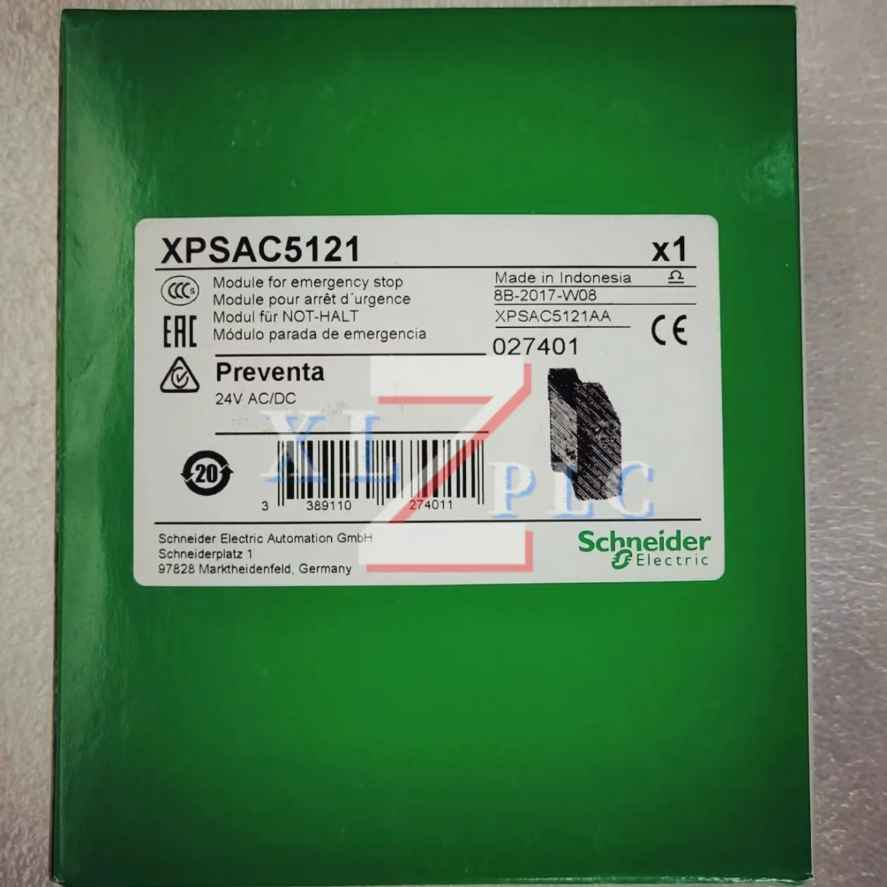 

Safety Relay new original XPSAC5121