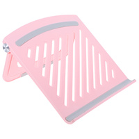 Adjustable Foldable Laptop Stand Ventilated Multi-Angle Desktop Holder Ergonomic Riser for Home Office Library Coffee Shop Use