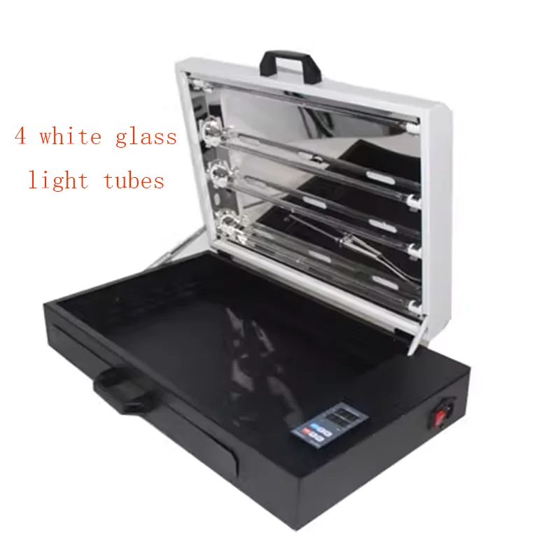 A3 A4 DTF film oven PET film curing device Hot melt powder oven directly to film T-shirt transfer DTF printer Film dryer