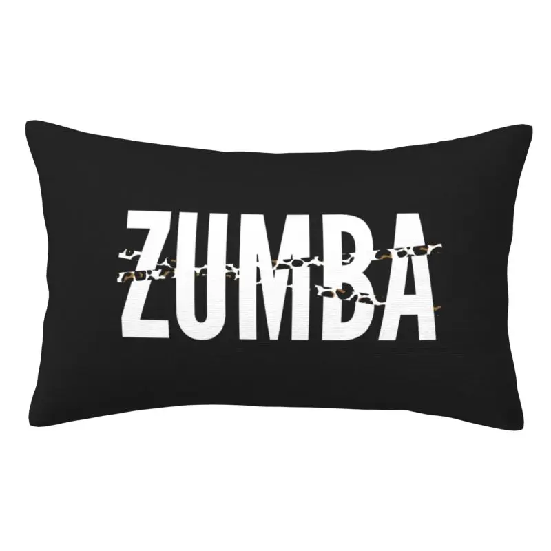 Custom Zumbas Leopard Dance Pillow Case 50cmx35cm Rectangle Pillowcase