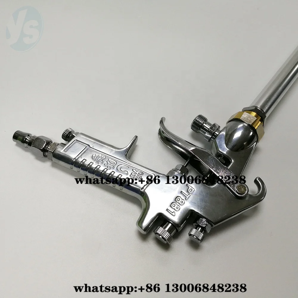 

HotYS High Quality PT881 Extend Type Large Orifice Diameter Paint Spray Gun Car Paint Pneumatic Spray Tool Pressure Spray Gun