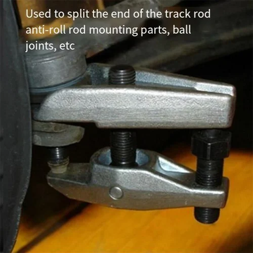 Imagen 2 del producto Separador de rótula ajustable de 19mm, herramienta de extracción de rótula de coche, herramientas de sistema de dirección automotriz, herramienta manual de trabajo de garaje