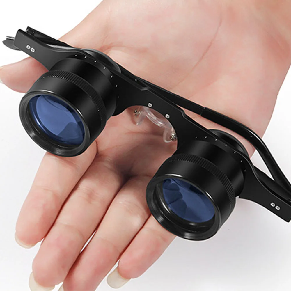 11X Portable Hands-free Binocular Fishing Glasses Magnifier Loupes Optics Binoculars Telescope for Opera Theater Concert Sport view 5