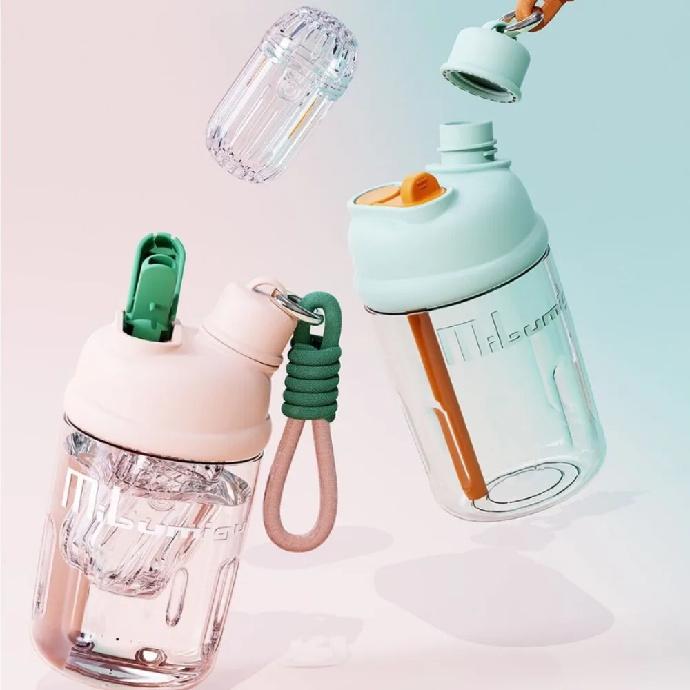 

Большая емкость, чашка из тритана, устойчивая к высоким температурам дорожная портативная двойная чашка для питья, чашка для чайника со льдом