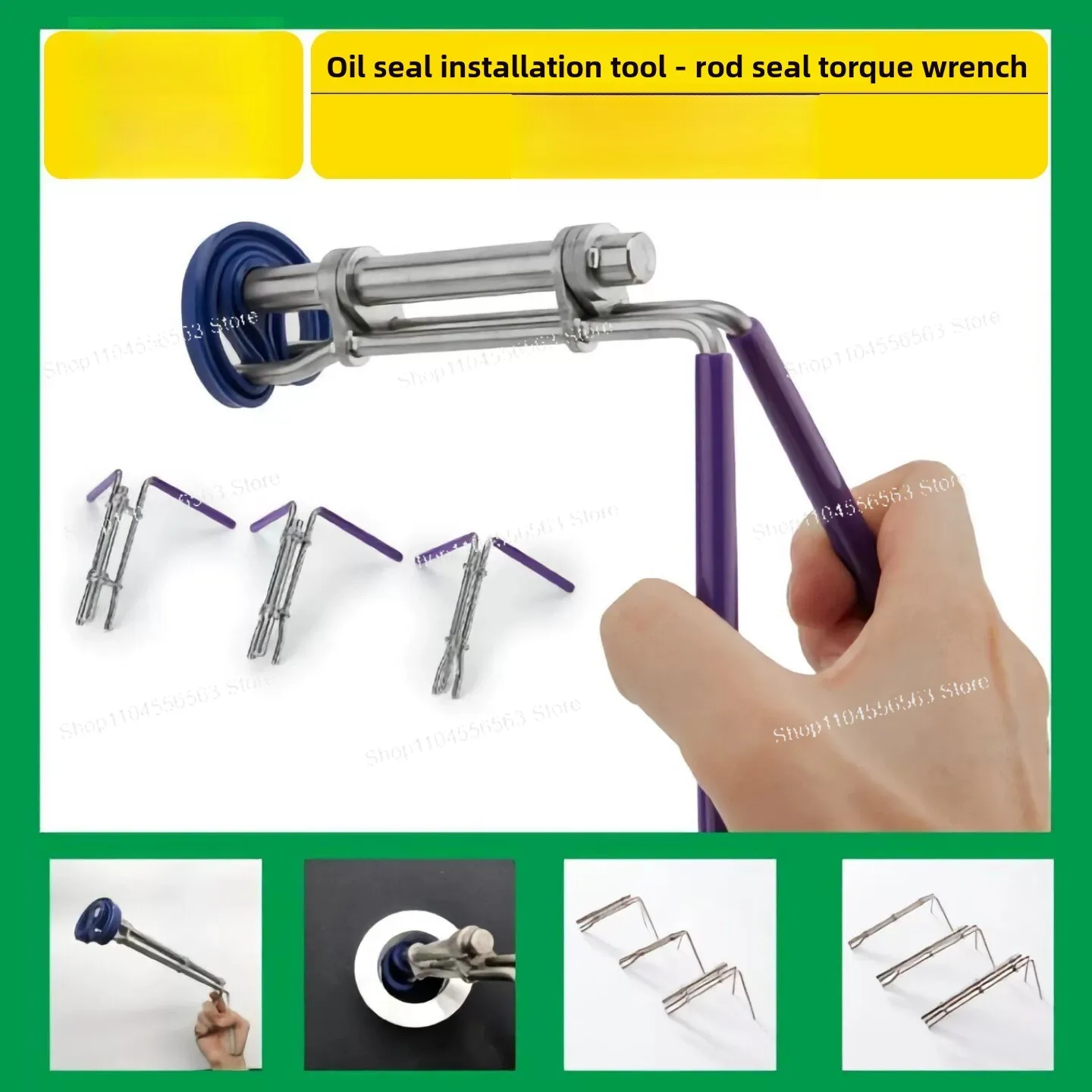 Oil Seal Installation Tools, Large, Medium and Small S M L Replacement, Water Seal, Sealing Ring, Tie Rod Seal Torsion Device