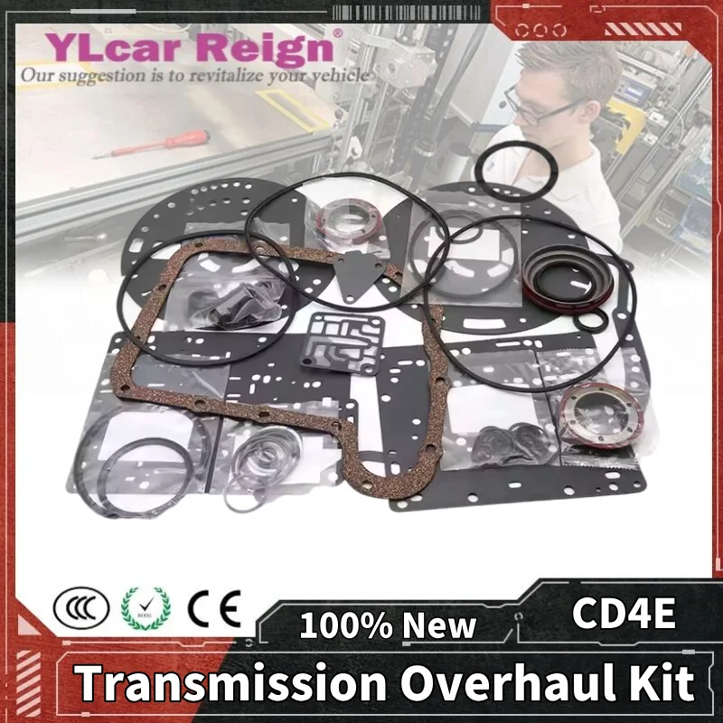 

CD4E Transmission Rebuild Repair Oil Seals Gaskets Overhaul Kit for Ford Mondeo Escape Mazda Car Accessories