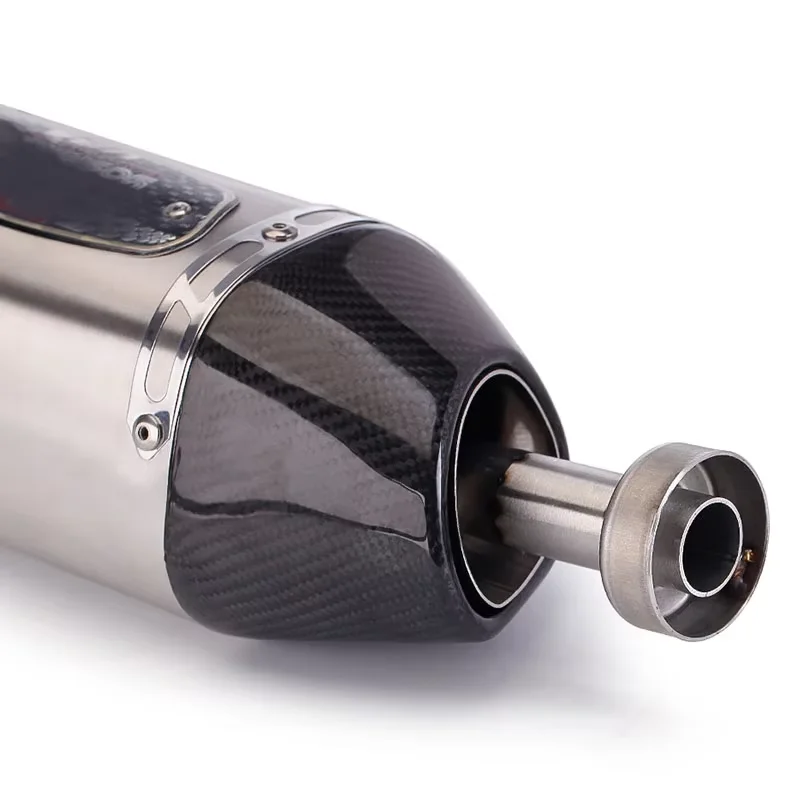 Universal 48mm Motorcycle Exhaust Muffler Pipe Removable DB Killer Silencer Sound Reducer For Honda Yamaha Noise Eliminator image 6