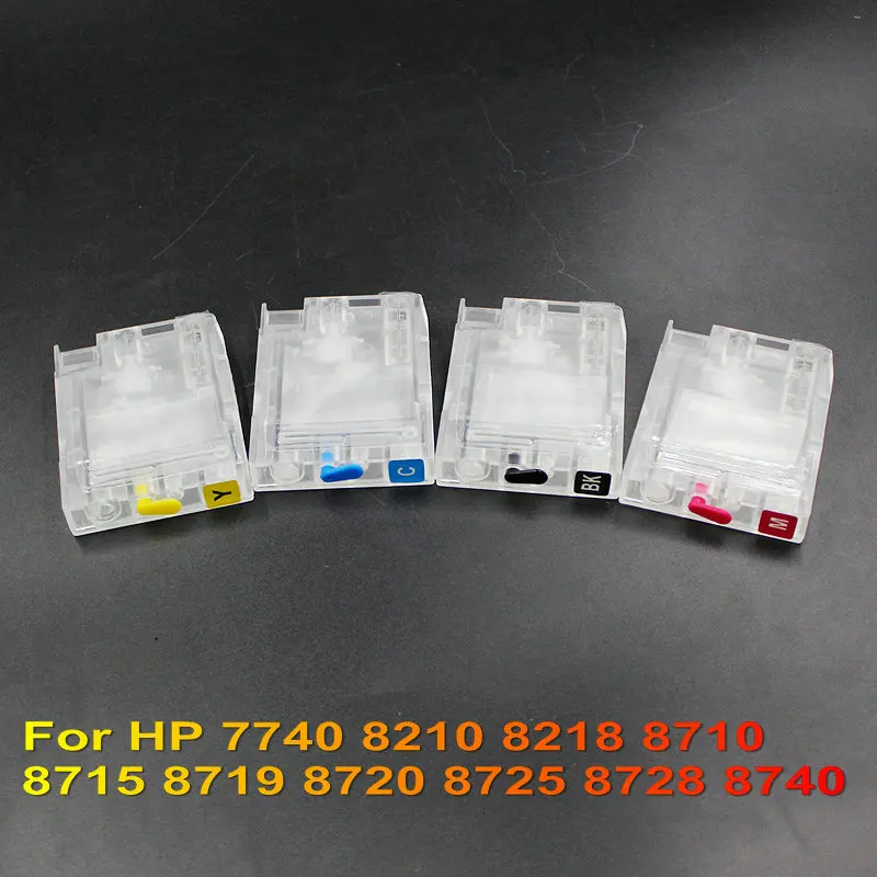 BK C M Y Ink Cartridge For HP 952 953 954 955 711 932 950 7740 8210 8218 8710 8715 8719 8720 8725 8728 8740 Refill ink cartridge