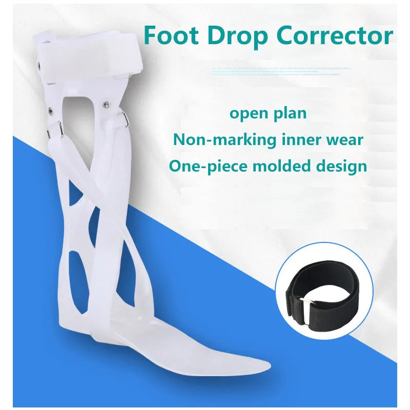 Ober Posterior Lobe Drop Foot Brace Splint Stabilizer Rigid Ankle Orthosis Foot Valgus Correction Support For Walking With Shoes