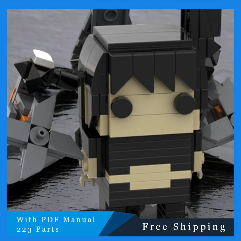 

223 Parts MOC Famous Games Film Characters Model Building Block Bricks Educational Assembly DlY Toy Set Christmas Birthday Gifts