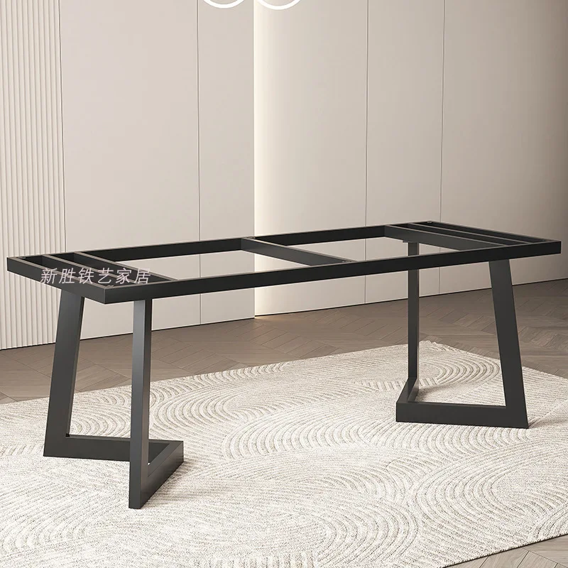 Table leg bracket rectangular marble  foot rock slab table foot stainless steel coffee table