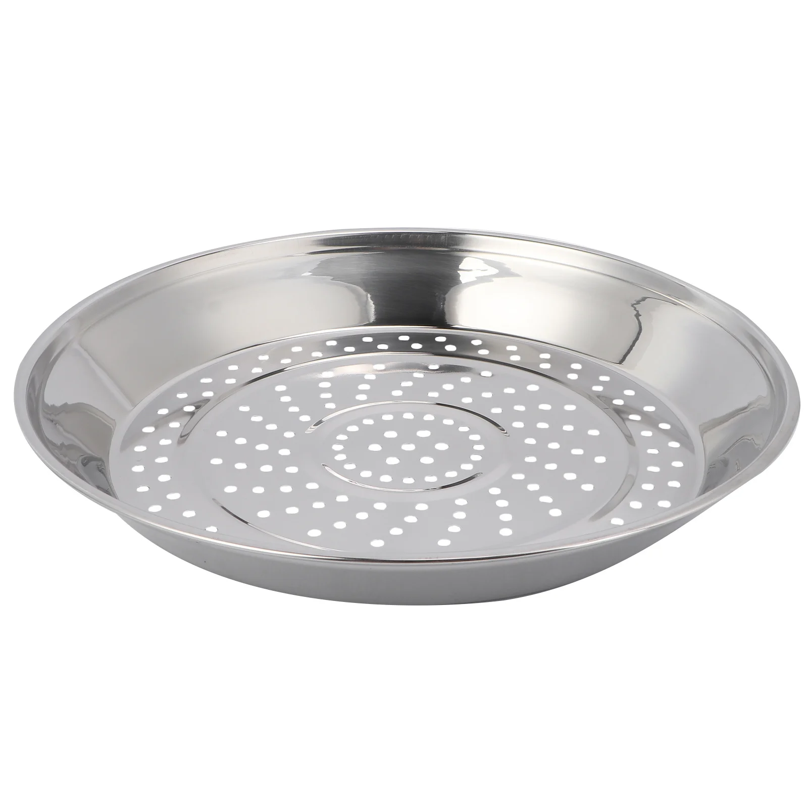 

Stainless Steel Steaming Dish 30Cm Heavy Duty Steamer Rack for Wok Cookware Food Grade Non Rusty Even Heat Distribution Steam