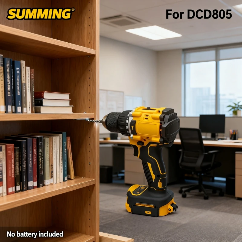 

Lithium Battery 20V RechargeableBrushless Compact Electric Screwdriver replaceable Hand Drill Impact Drill for DCB206 ⚡✅