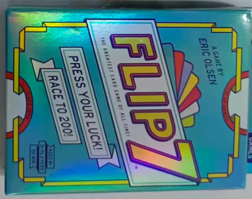 New Flip 7 Board Game Card Par - đánh giá và giá Board Game Flip 7