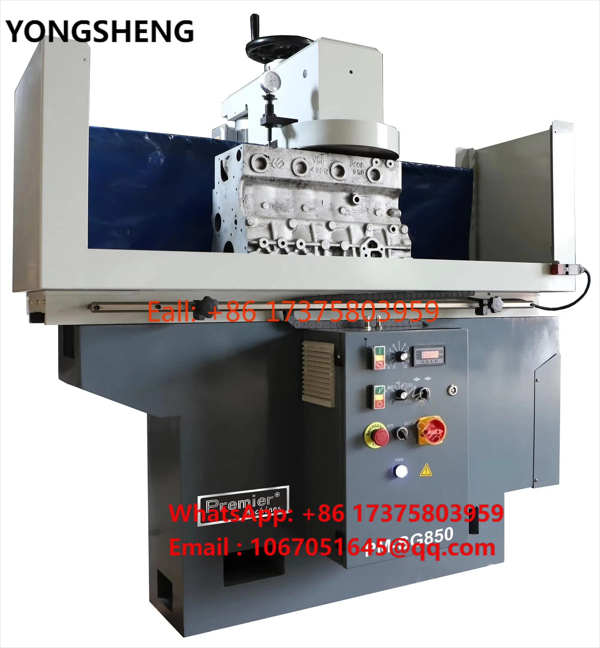 PM-SG850 Cylinder Head Block Surface Grinding-Milling Machine