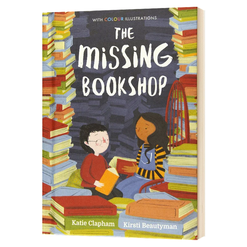 

The Missing Bookshop, Children's books aged 3 4 5 6, English picture book, 9781788950428