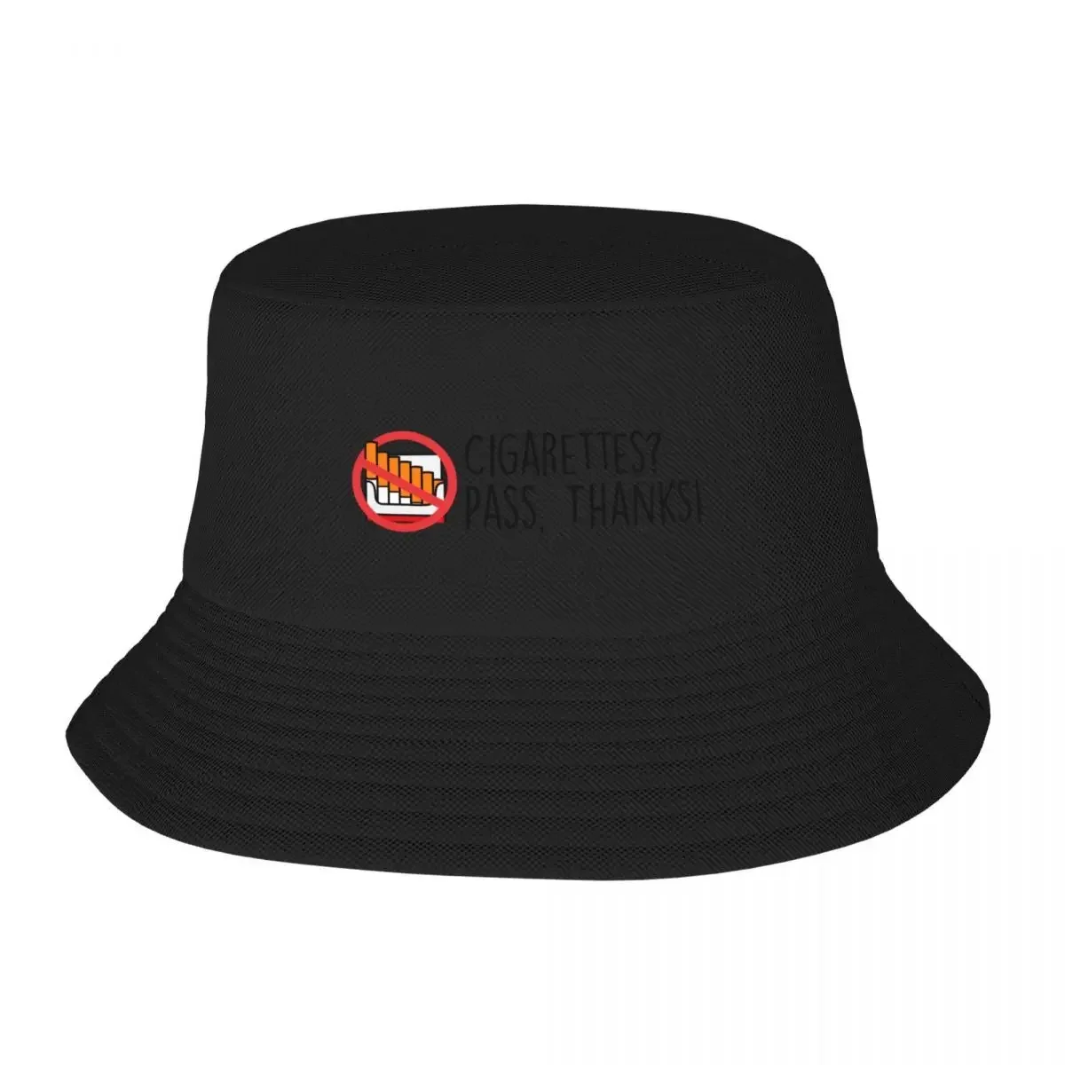 2025 New Funny Cigarettes Saying Bucket Hat Brand Man Caps Western Hats Hats For Men Women's