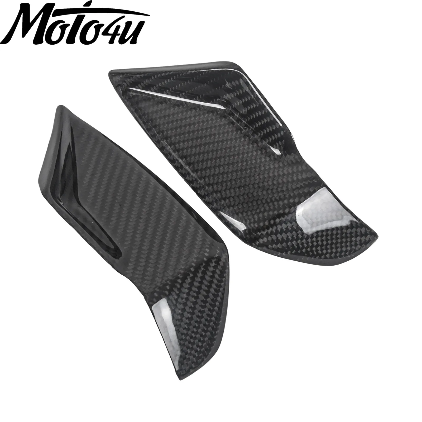 Carbon Fiber Motorcycle Air Intake Infills Panels For Triumph Speed Triple 1200 2021+