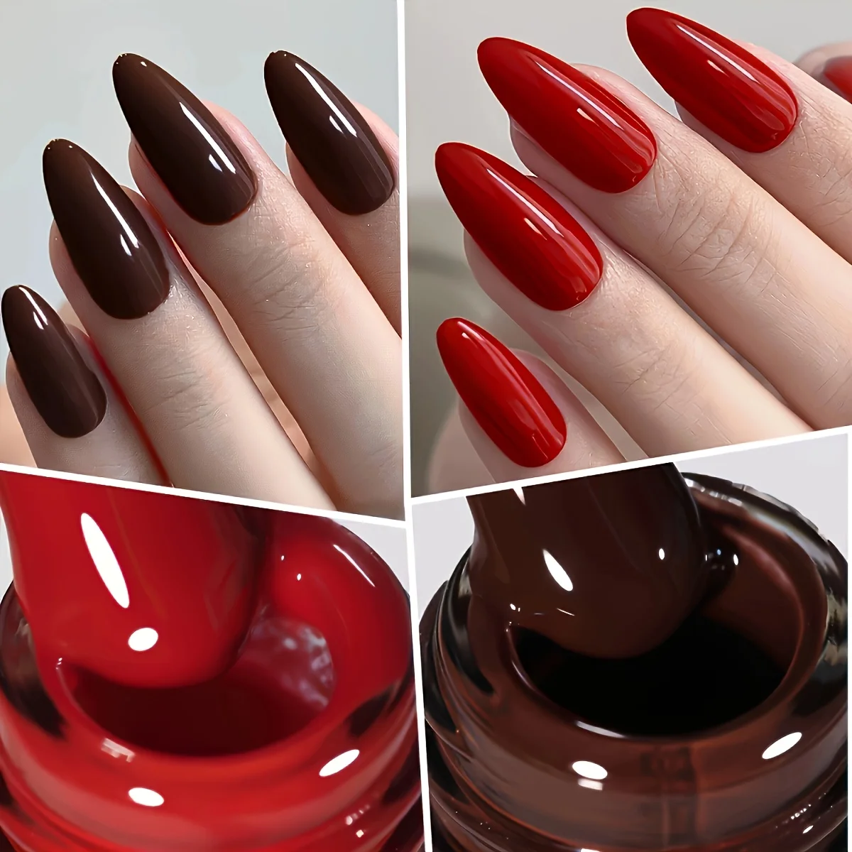 6 pièces créer un vernis Gel scintillant pour Nail Art, professionnel, longue durée, avec une brillance luxueuse, pour les ongles de Salon et de maison