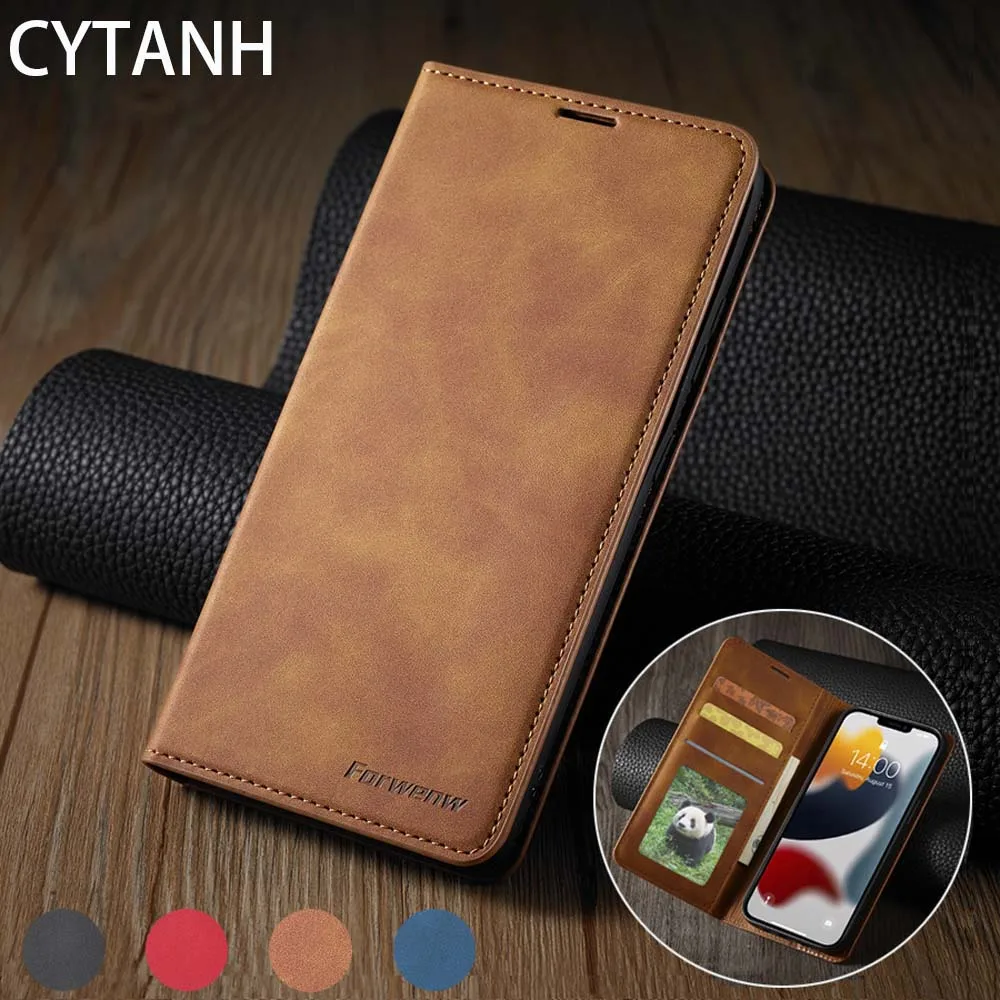 Luxury Leather Flip Phone Case For Samsung Galaxy A01 A11 A21 A31 A41 A71 A81 A91 A70E A51 5G M60s M80s Wallet Magnetic B56N