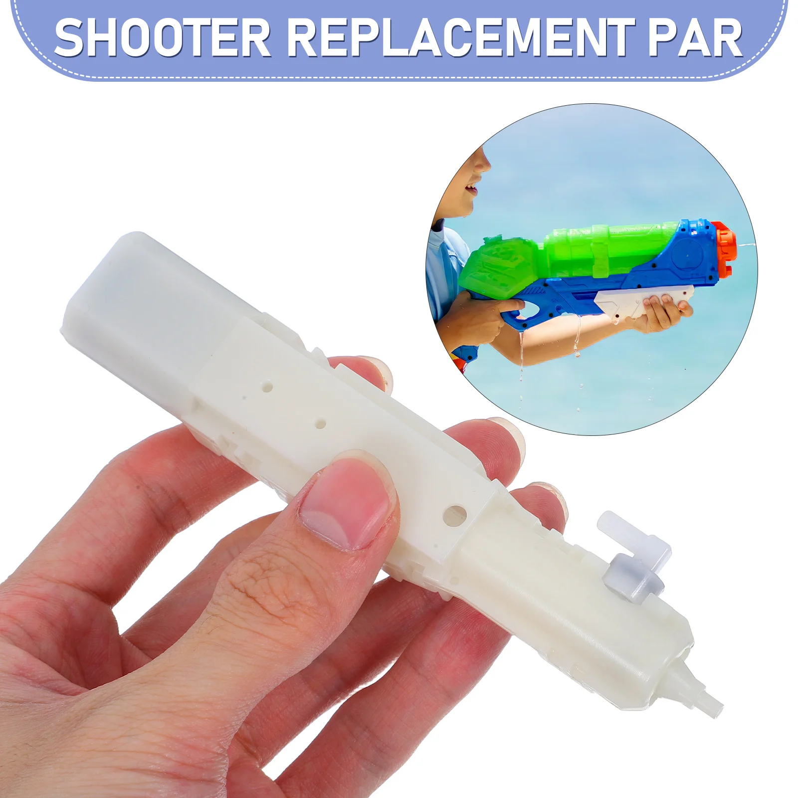 Wasserschütze-Ersatzteil, multifunktionaler, leistungsstarker Motor, einfach zu installieren, Sommer-Pool, Strand, Außenspray