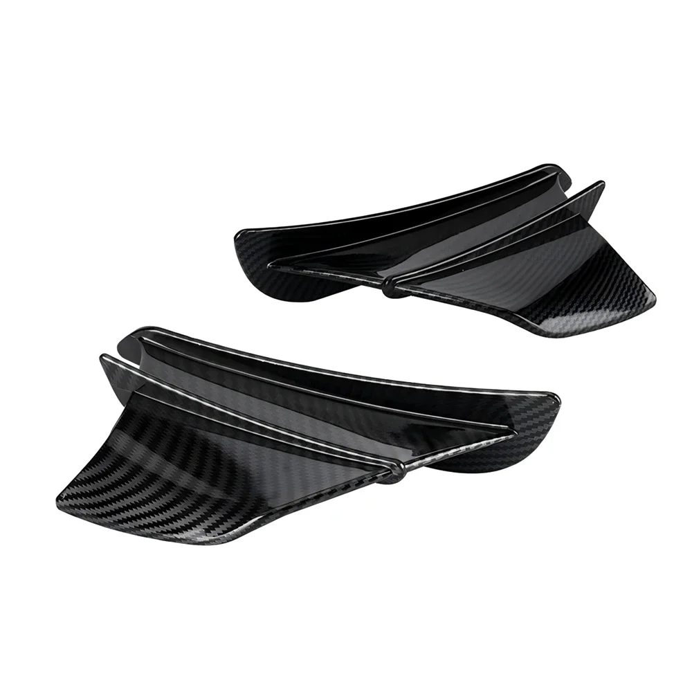 Aerodynamic Motorcycle Winglet Side Wing Fin Spoiler For Yamaha YZF R1 R6 R25 Kawasaki Ninja H2 H2R BMW S1000RR Honda H2