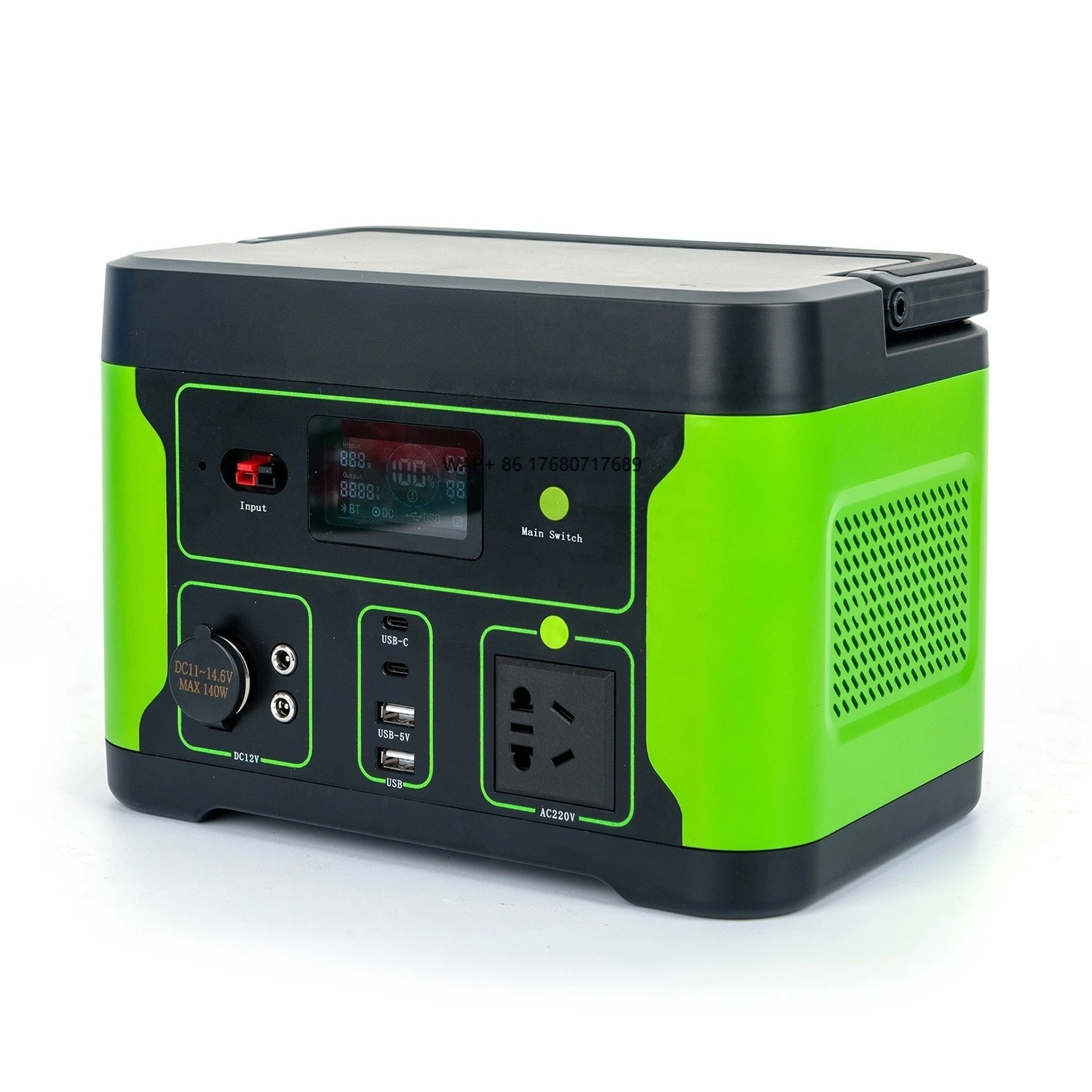 Inverter 500 Watt Solar Generator High Quality 12.8V 40A Energy Storage LiFePO4 Camping Battery Energy Storage System