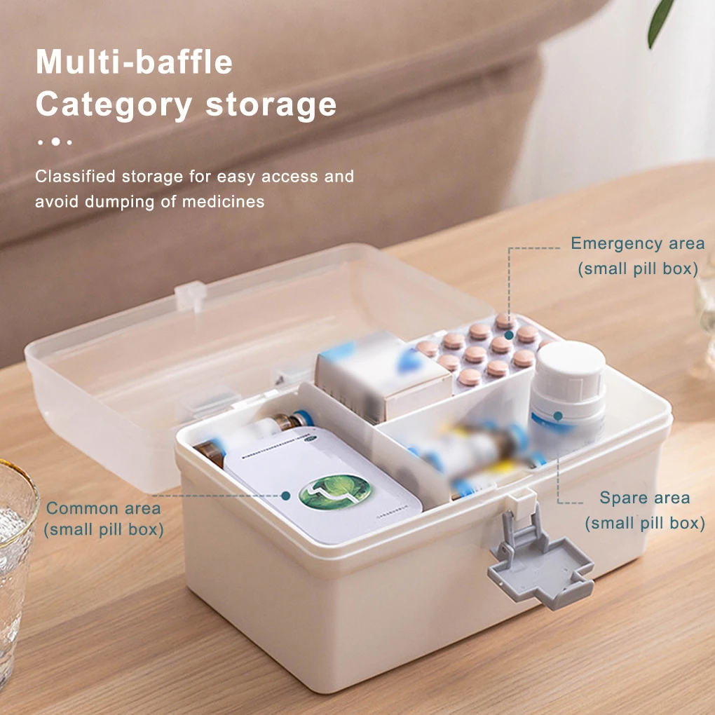 صندوق تخزين الأدوية للإسعافات الأولية في حالات الطوارئ، ملحقات صغيرة