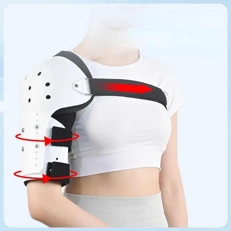 Shoulder Elbow Joint Fixation Brace Humerus Fracture Fixed Support Shoulder Sleeve Injury Protective Breathable Shoulder Strap