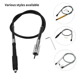Flexible 3mm Extension Cord Shaft Rotary Grinder Tool Cable Electric Grinding Flex Shaft Engraving Dremel Accessories