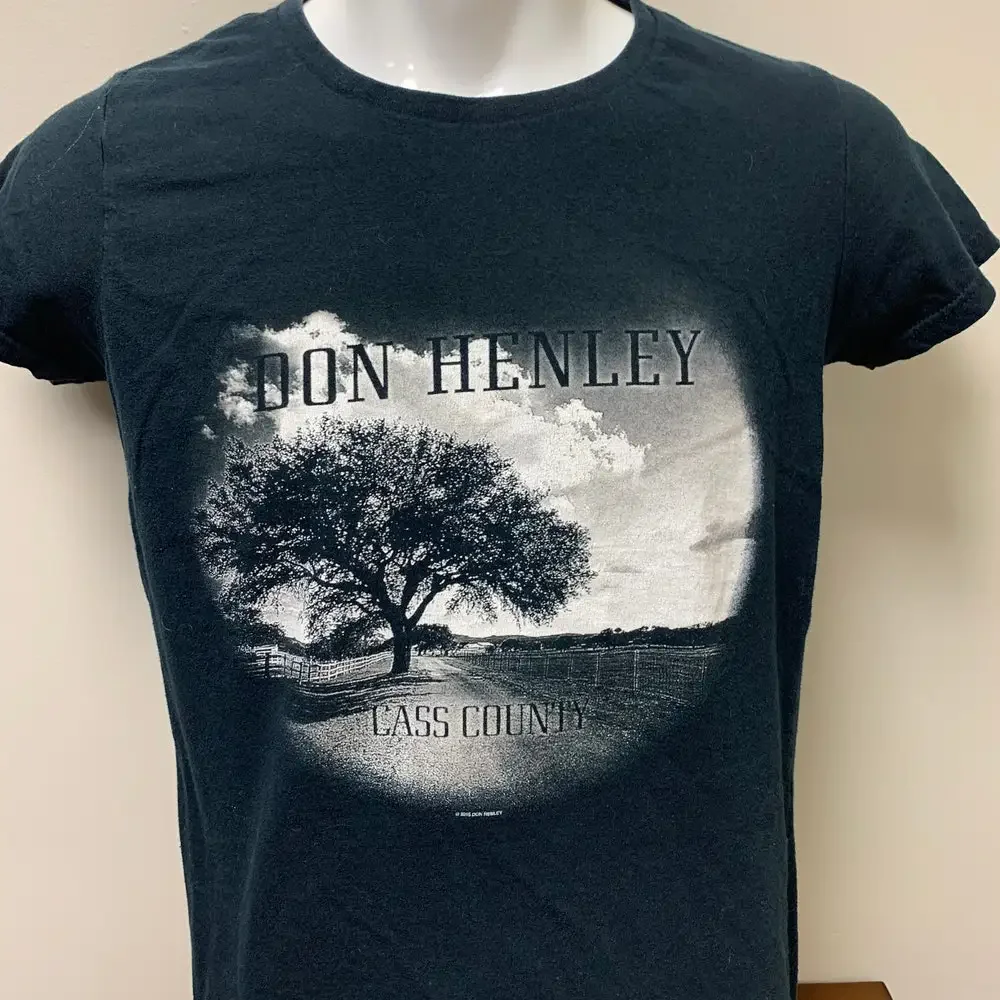 Gently Used Don Henley Cass Country T Shirt Small