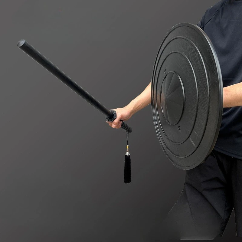 70CM Wushu Stick Kanglong Mace Integrated Rubber Stick Dog Stick