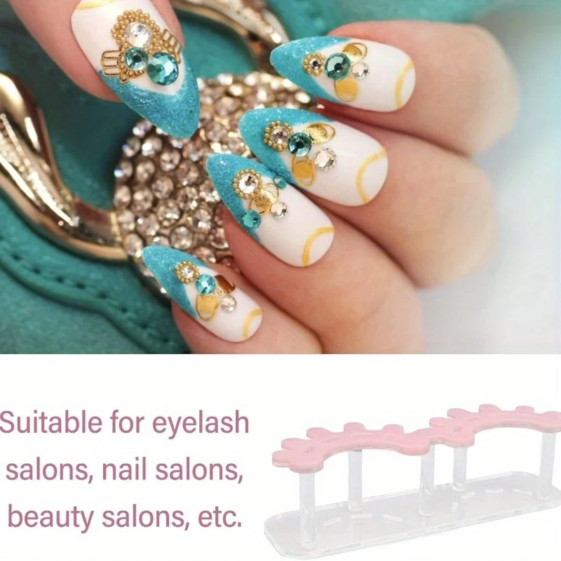 حامل ومنظم لملقط الرموش من الأكريليك، حامل تخزين احترافي متعدد الوظائف لأدوات تمديد الرموش