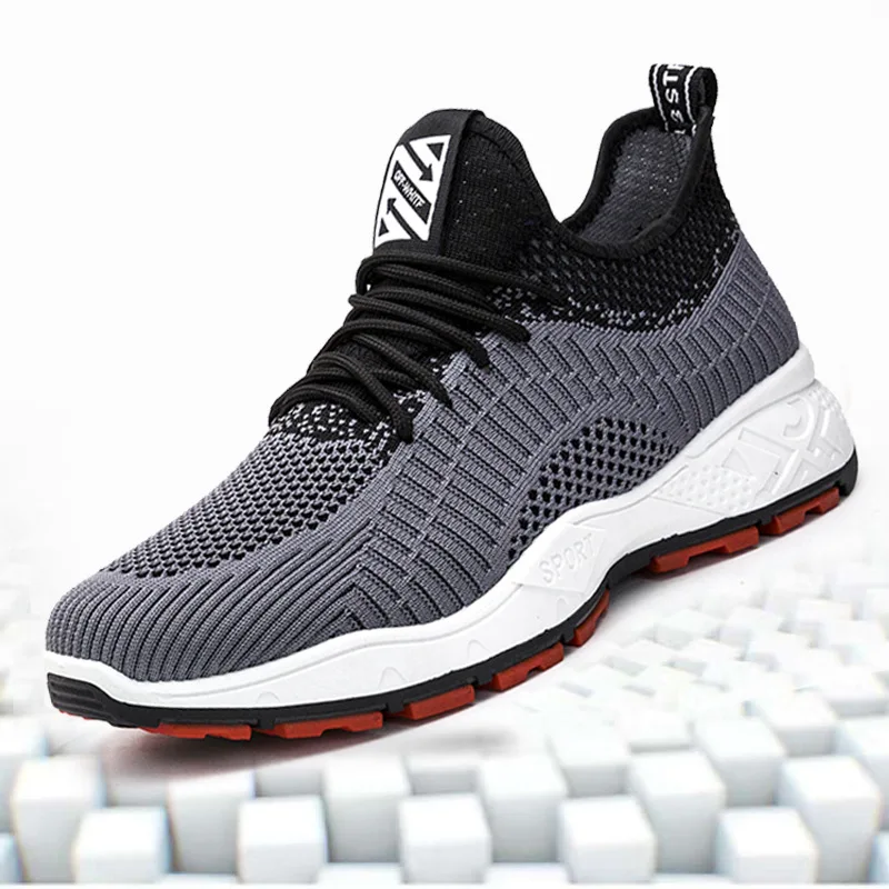 New anti-slip travel running mesh shoes vulcanized casual sports shoes trendy shoes for men