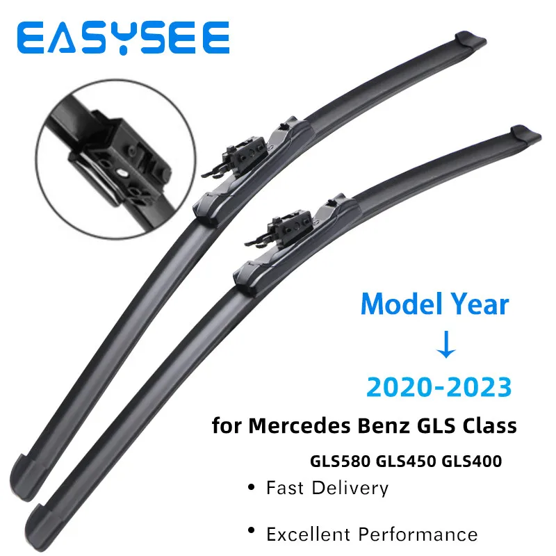 

EASYSEE Car Windshield Wipers Wiper for Mercedes Benz GLS580 GLS450 GLS400 2020 2021 2022 2023