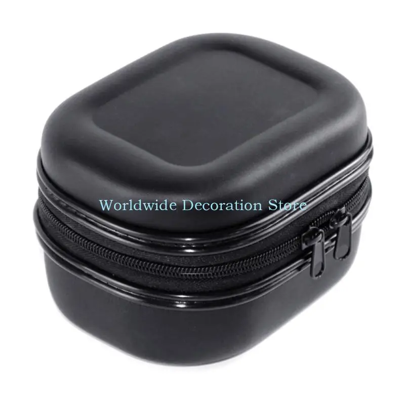 Q39B PU Fish Reel Bag Hard Shell Shockproof Waterproof Cover Case Fish Reel Bag