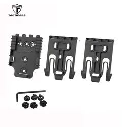 Tactifans Kit sistema di bloccaggio rapido per QLS 22 19 accessori per pistola accessori per fondina per coscia da caccia adattatore per fondina tattica