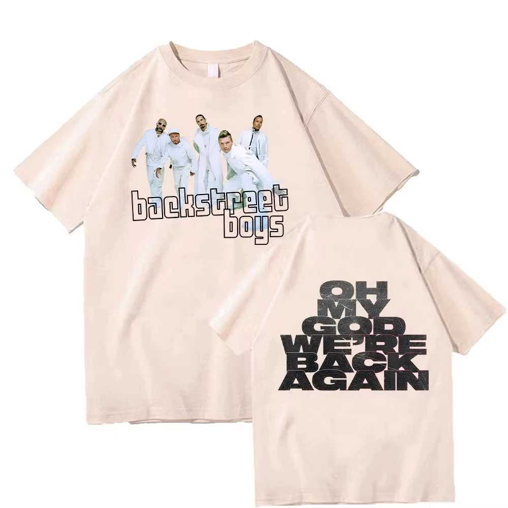 Hipster-Tops, beliebte Musik-Vintage-T-Shirts, Backstreet Boys Millennium Tour T-Shirts, modische, lässige T-Shirts mit Aufdruck, Streetwear, Geschenk, Unisex – Detail 5