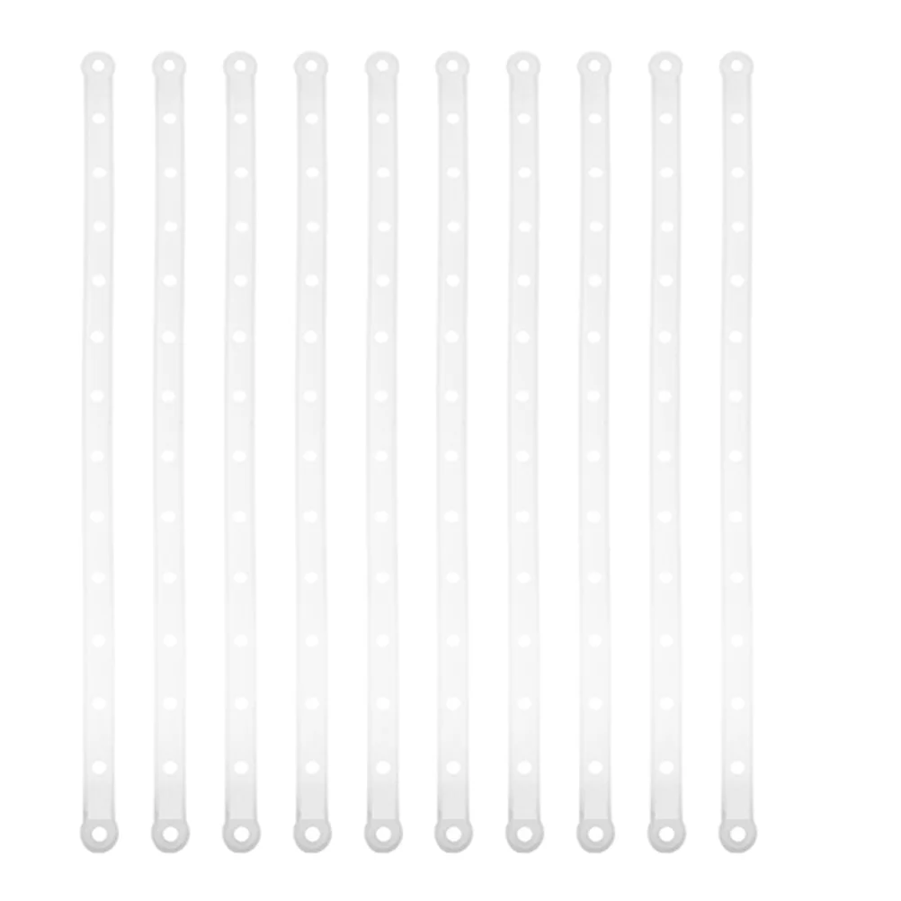 

10 Pcs Hanger Connection Strip Clothes Hangers Plastic Connecting Strips Garment Organizer Multifunction