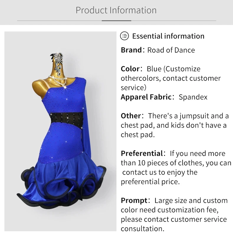 2026 Lateinamerikanische Tanzkleidung Wettbewerbsanzug Mädchen Samba Party Kostüm Damen Elegantes Partykleid Amerikanische Kleidung Sport Prom Tanzbekleidung – Detail 3