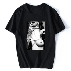 Mężczyźni odzież religijna TShirt seksowna dziewczyna koszulki graficzne Sado koszulki Wo TShirt euforia ubrania Harajuku Streetwear koszulka Unisex