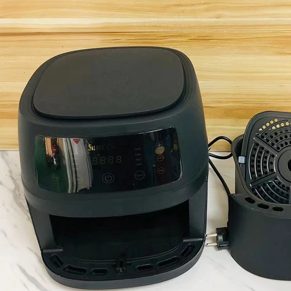 

New Hot 8L Air Fryer Home Appliance Air Fryer Without Oil Cooking Healthy Large Capacity Family Deep Fryer UK Gas Stream Brand